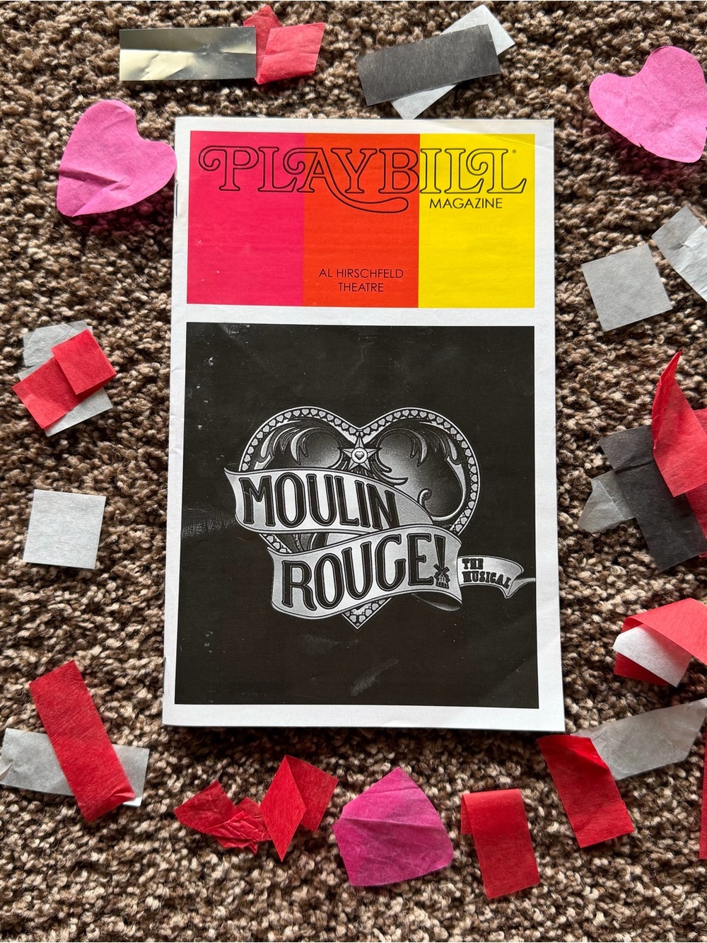 Moulin Rouge Broadway playbill